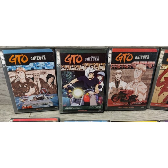 GTO: Great Teacher Onizuka - Vol.1-10 (Lot of 10 DVDS!)-Anime - Picture 2 of 14